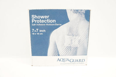AquaGuard 50010-CSE Shower Protection Moisture Barrier 7x7inch - Box of 98